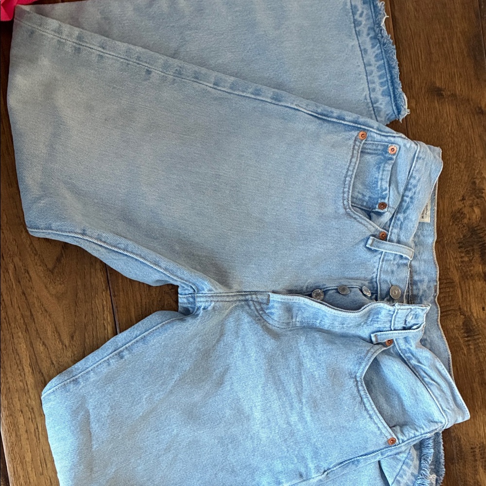Levi's Women's Straight Leg Jeans in Light Blue
